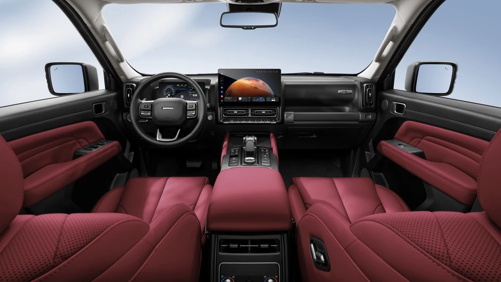 Внедорожник Haval H9 в спецверсии Warrior салон интерьер