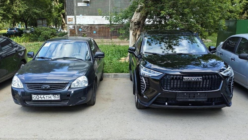 Lada Priora haval jolion спереди