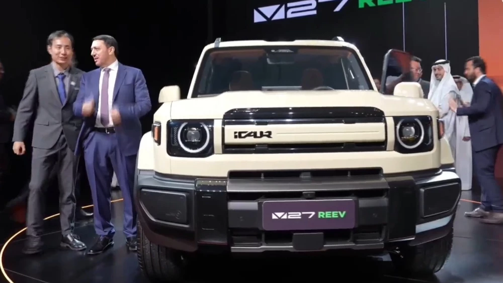 iCaur V27 презентация оаэ спереди