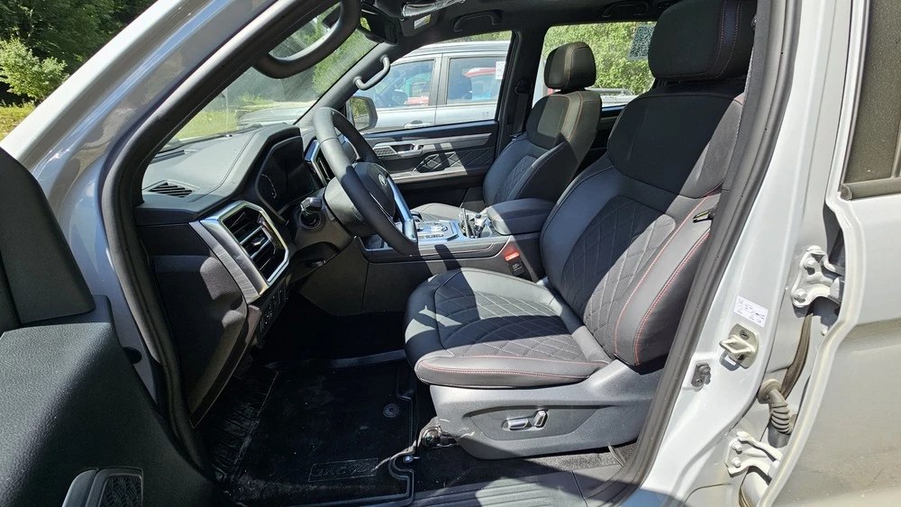 jac t9 дизель дизельный тест салон интерьер первый ряд