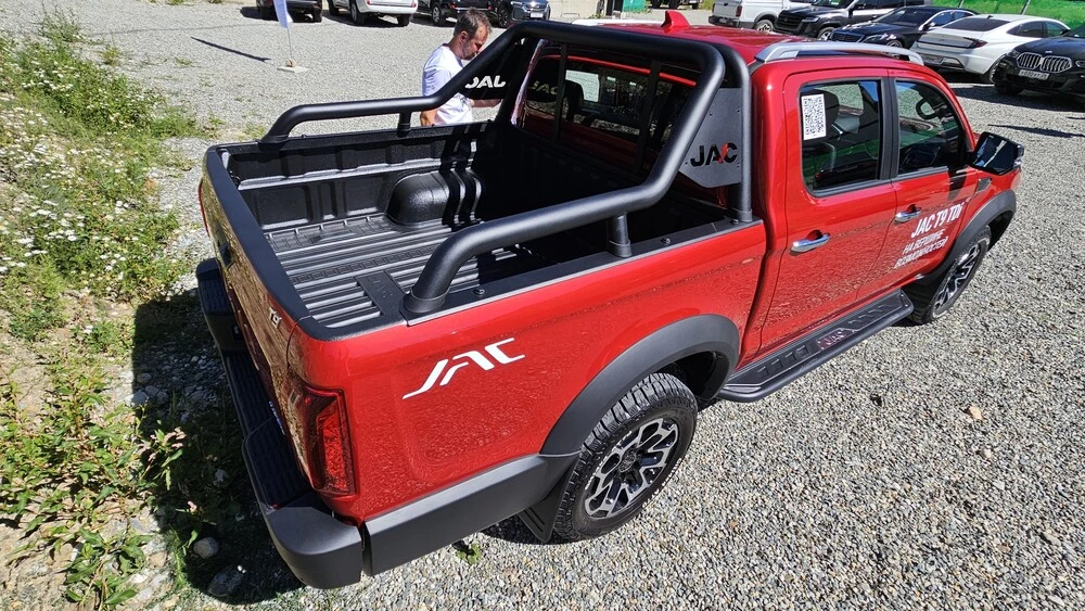 jac t9 дизель дизельный сбоку сзади тест