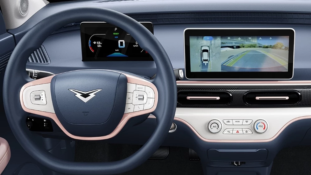 Электрический ситикар Kaiyi E-Qute 04 салон интерьер