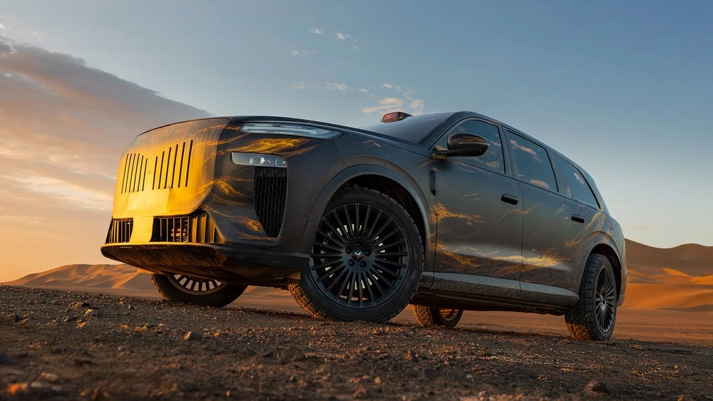 Кроссовер Voyah Taishan сбоку