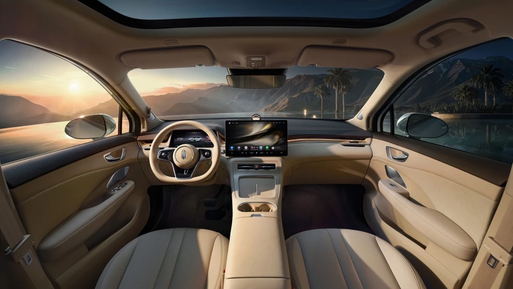 Shangjie H5 салон интерьер