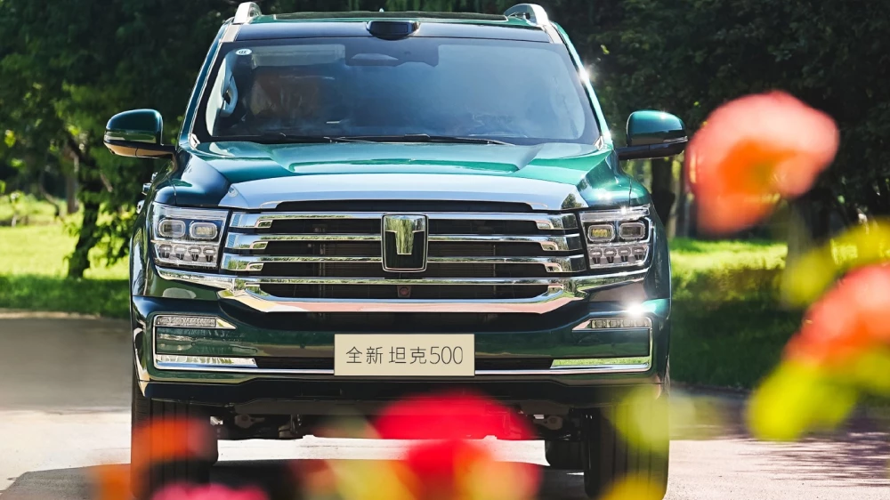 tank 500 сбоку спереди обновленный внедорожник сбоку спереди гибридный старт предзаказов китай