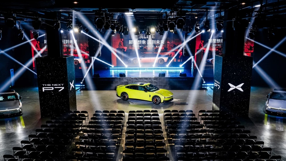 новое поколение XPeng P7 презентация