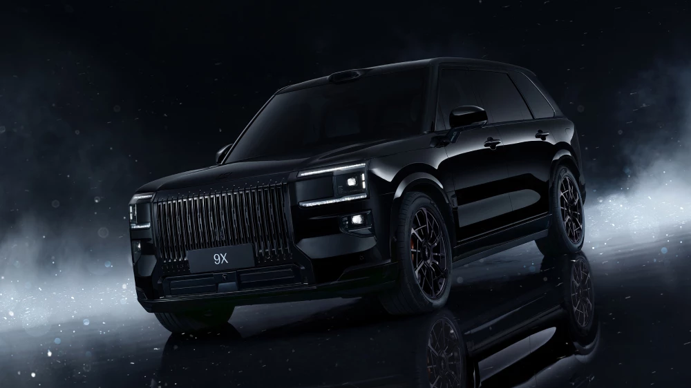 zeekr 9x предзаказ старт черный сбоку спереди кроссовер цены