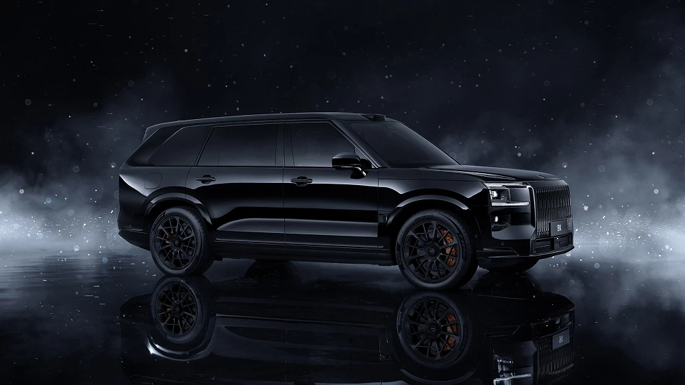 zeekr 9x предзаказ старт черный сбоку спереди кроссовер цены