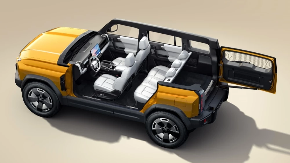 Chery Fulwin X3L гибрид сверху сбоку