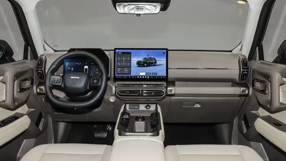 обновленный haval h7 dargo plus big dog plus dagou plus кроссовер салон