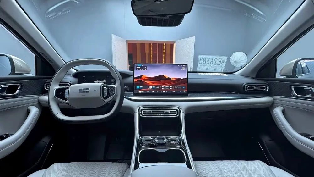 geely galaxy starshine 6 интерьер седан