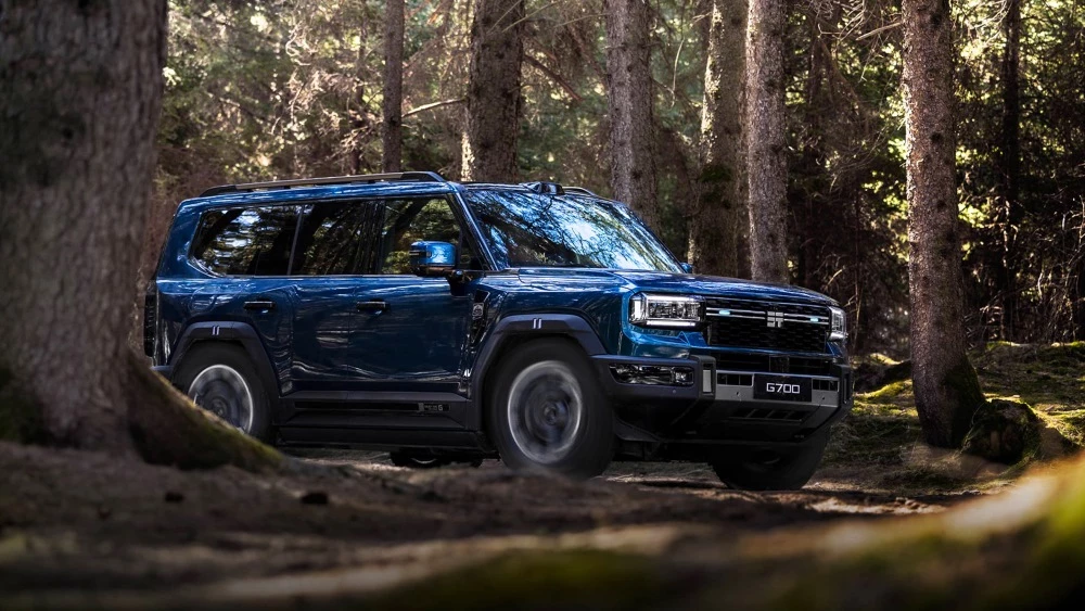 jetour zongheng g700 внедорожник спереди сбоку предзаказы