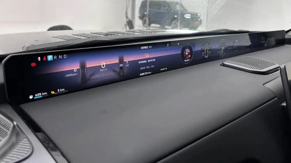 jetour zongheng g700 внедорожник интерьер салон