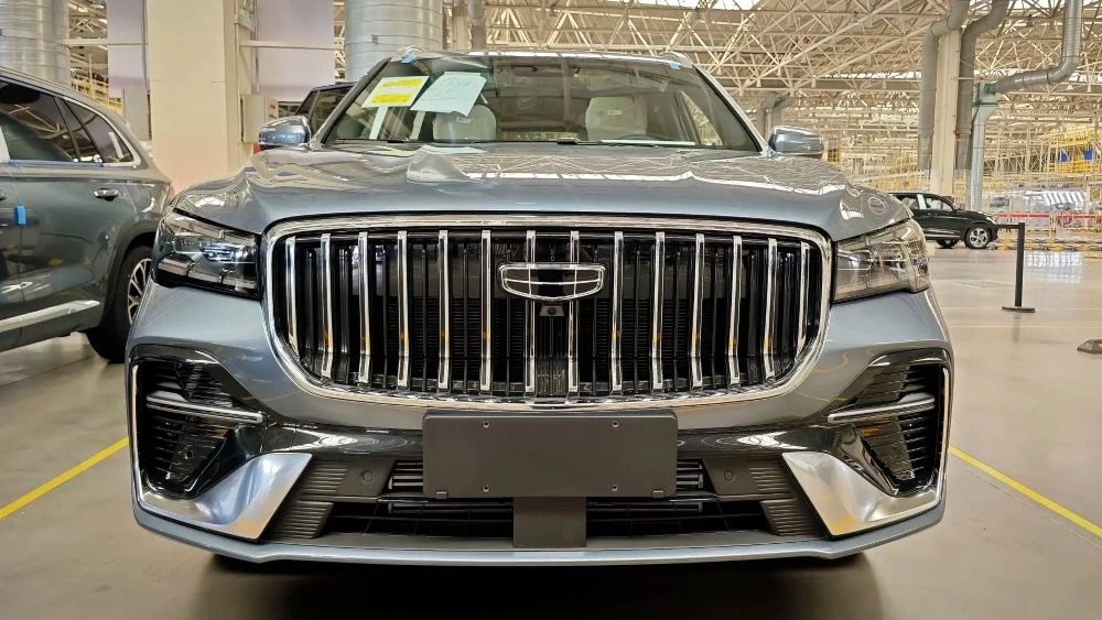 обновленный geely monjaro 2026 спереди в китае