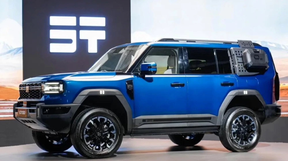 jetour zongheng g700 внедорожник спереди сбоку предзаказы