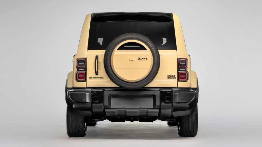 Chery iCar V27 сзади гибридный кроссовер iCaur