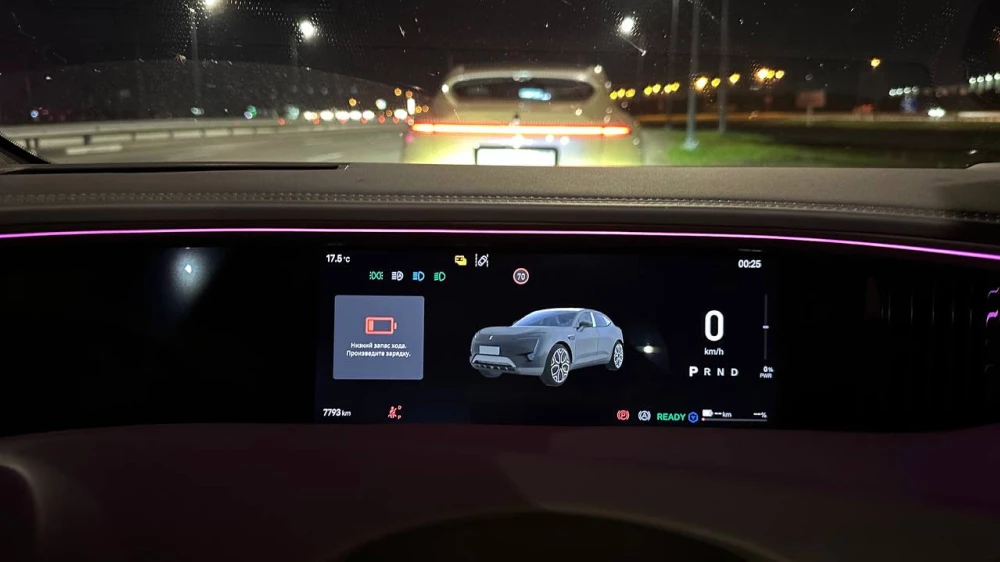 avatr 11 электромобиль кроссовер салон белый реальный запас хода тест