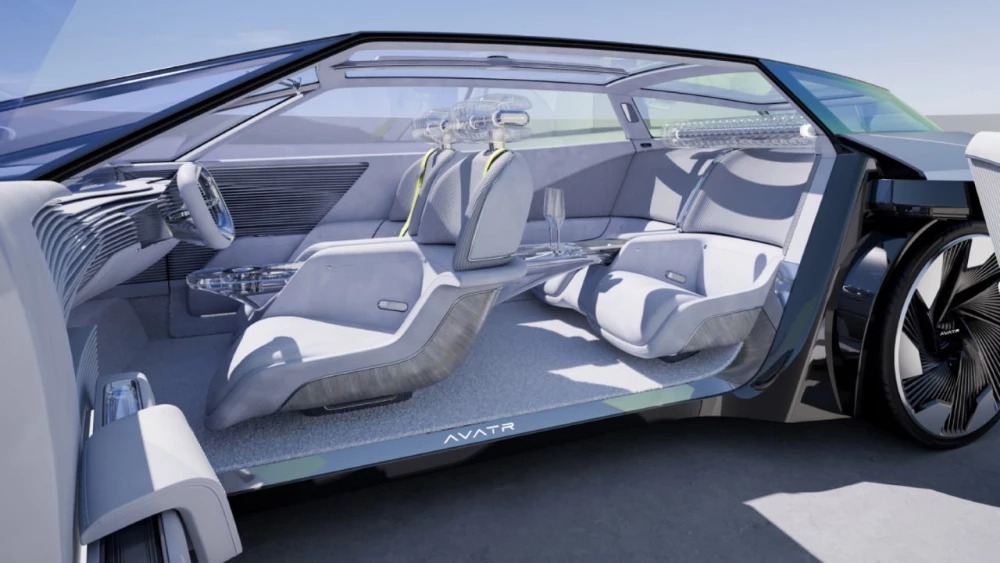 Концепт Vision Xpectra салон интерьер