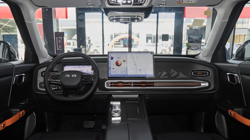 baic bj30 обновленный семиместный сбор заказов слон черный