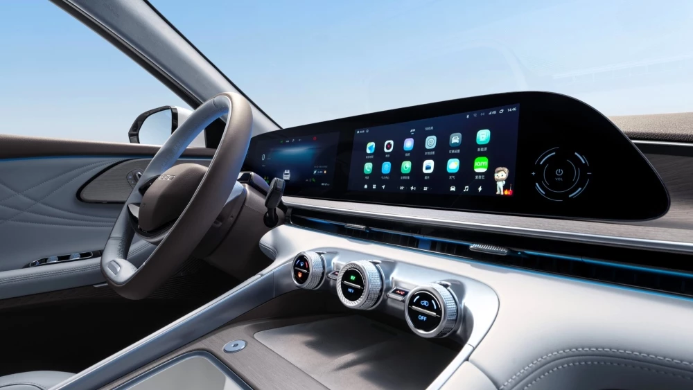 exeed rx cdm салон интерьер