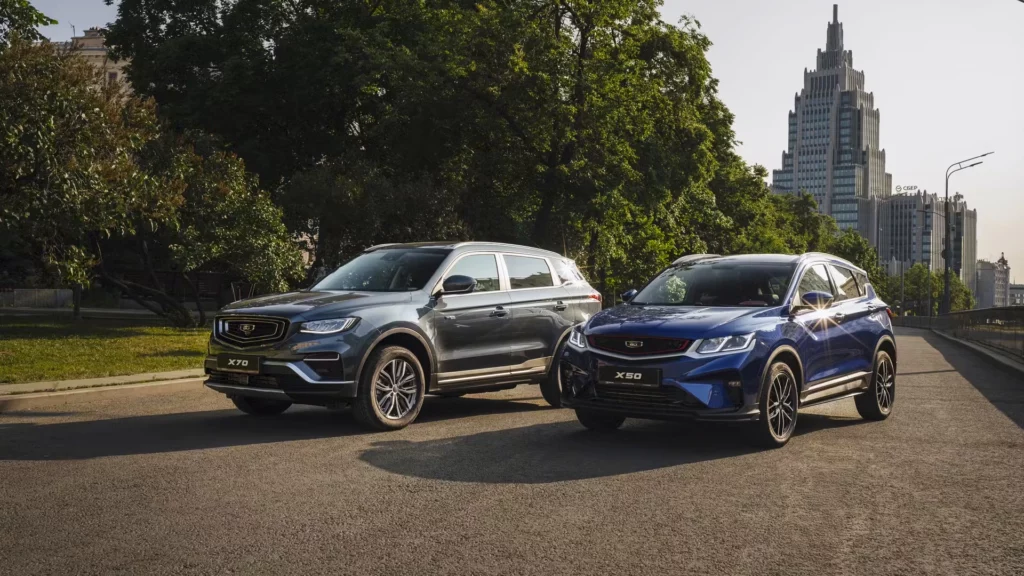 Belgee x70 x50 сбоку спереди