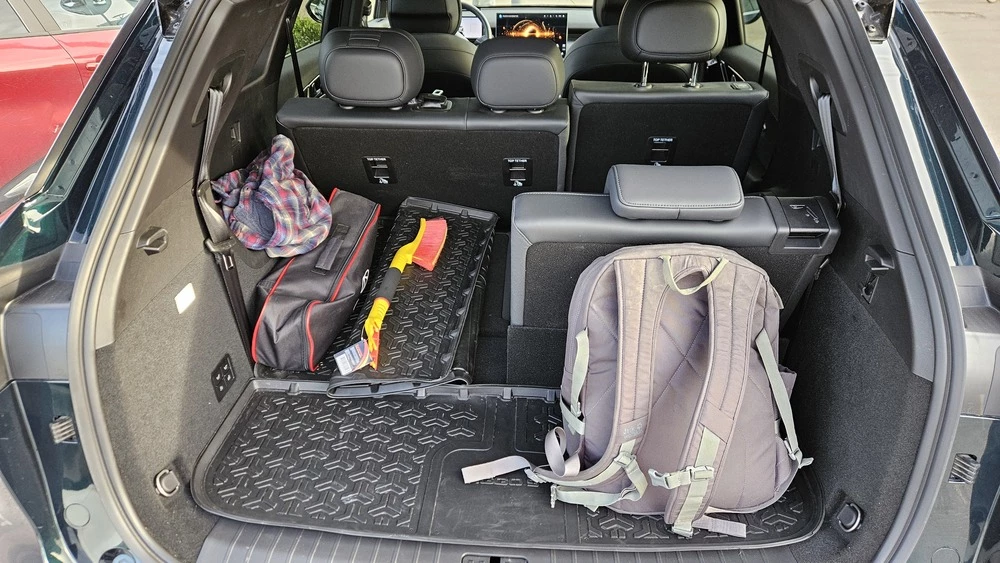 Chery Tiggo 9 салон интерьер багажник