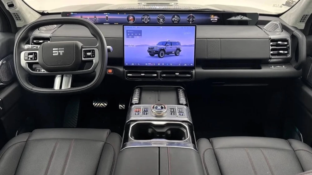 jetour zongheng g700 внедорожник интерьер салон