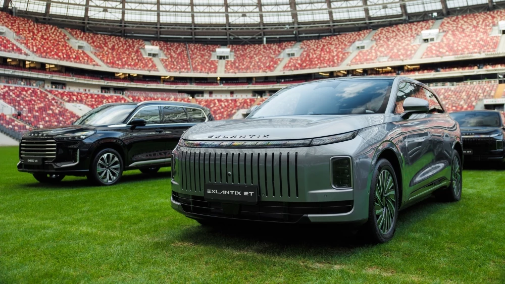 EXEED exlantix ET Олимпийский комплекс «Лужники» партнерство