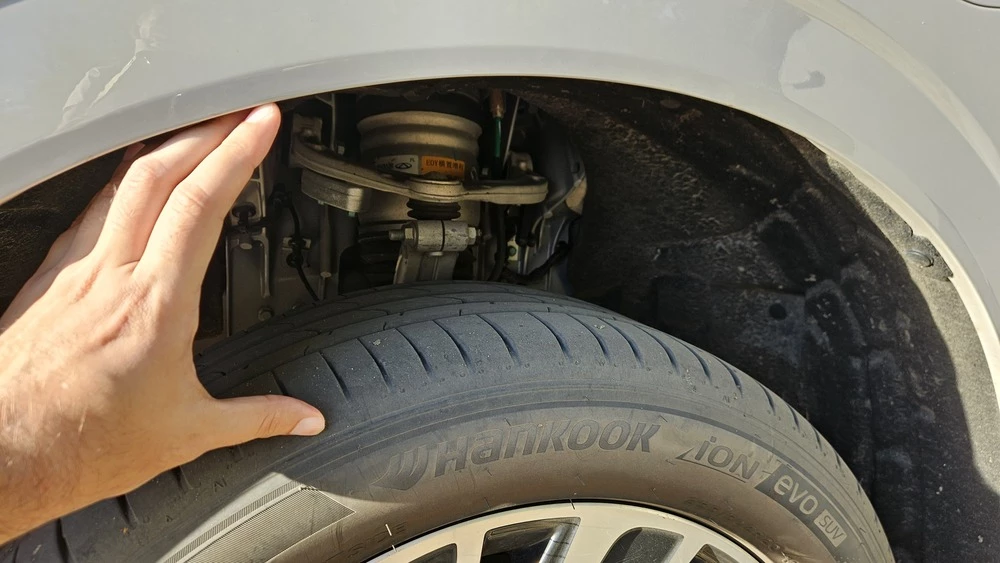 exlantix et тест сбоку ход подвески пневма амортизаторы пневматические просвет клиренс