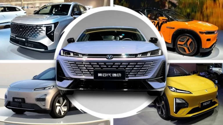 новинки Changan на автосалоне в Чэнду 2025 Eado CS55 Plus Deepal S05 Deepal S07 Nevo E07
