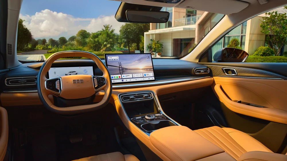 Geely Galaxy Starshine 6 салон интерьер