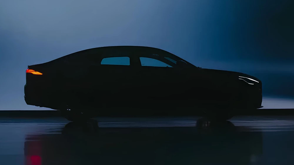 geely emgrand v 5 пятое поколение седан сбоку черный тизер