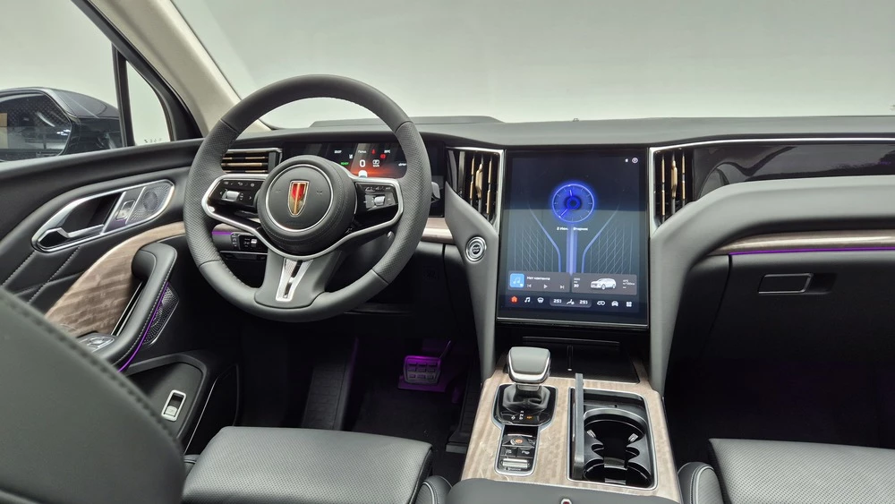 Hongqi HS7 салон интерьер