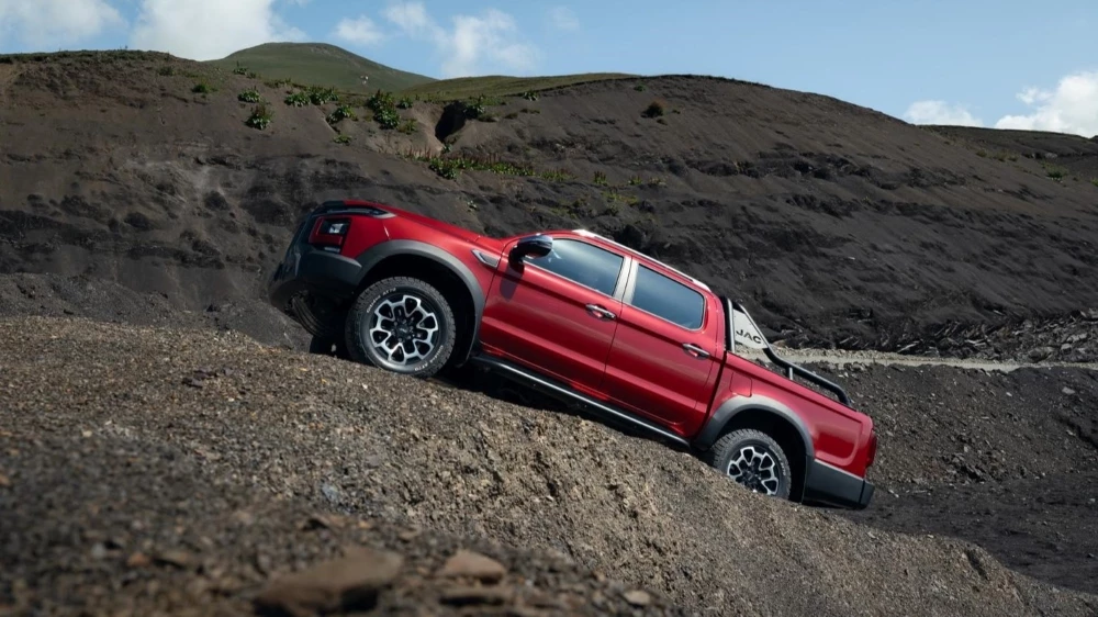 JAC T9 TDi Diesel в гору подъем полный привод
