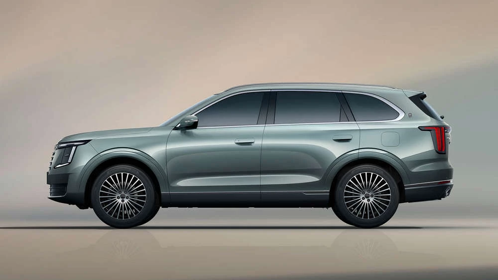 Jetour X70L сбоку