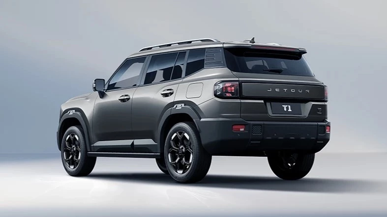 Jetour t1 сбоку сзади