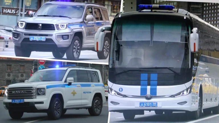 автомобили китайские в полиции в России в москве
