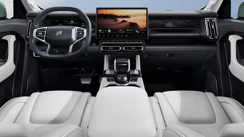 кроссовер jetour t1 интерьер