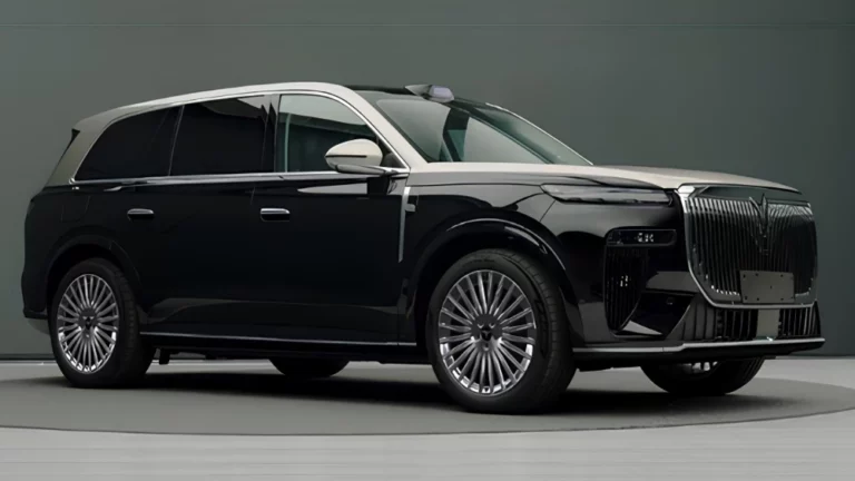 voyah taishan 9l сбоку спереди кроссовер двухцветный параллельный гибрид