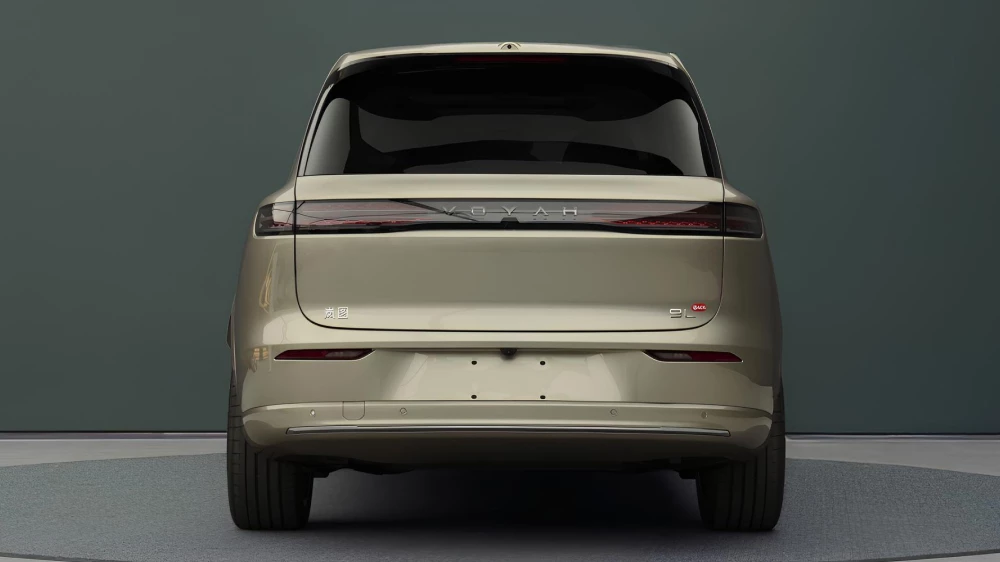 voyah taishan 9l сзади кроссовер бежевый параллельный гибрид