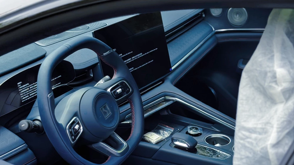 zeekr 001 обновленный 2026 модельного года салон