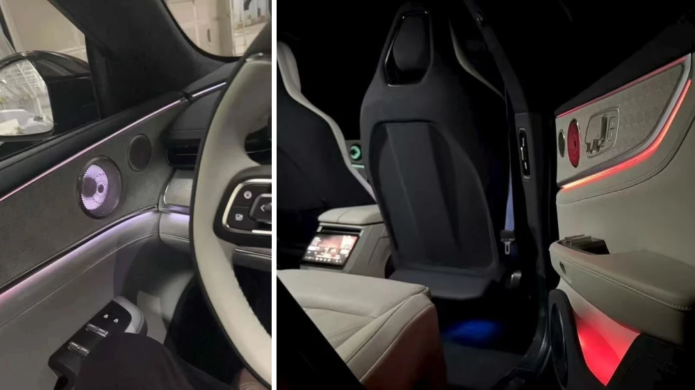 zeekr 001 обновленный 2026 модельного года салон