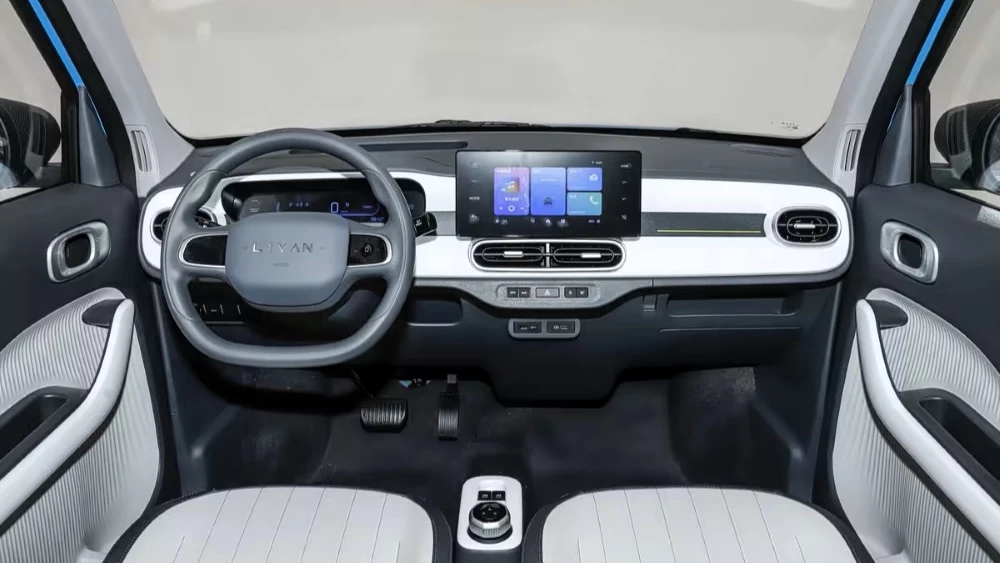 электрический ситикар livan blue balloon интерьер