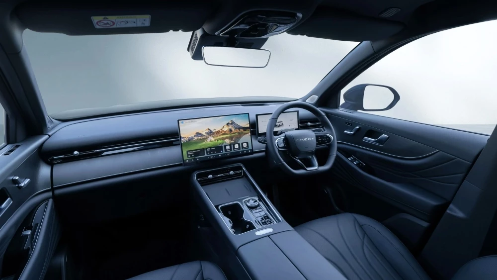 Chery Tiggo 9 csh PHEV интерьер