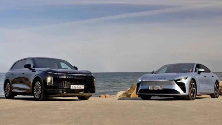 гибридные модели exeed exlantix et es спереди сбоку