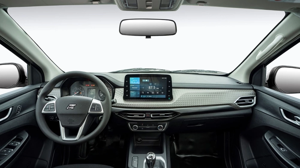 Обновленный пикап Ambertruck Work NF салон интерьер