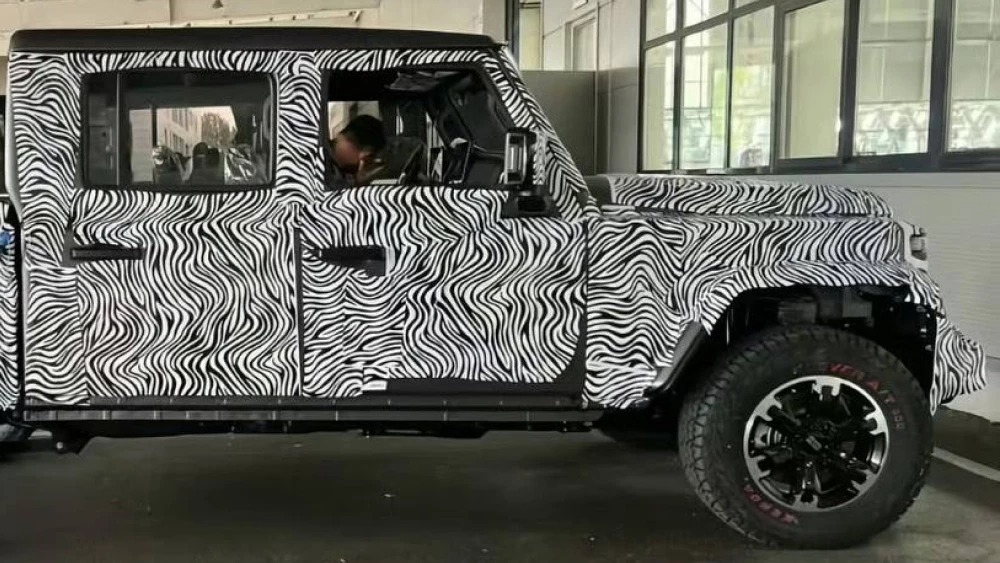 baw пикап 212 сбоку в камуфляже завод шпионское фото