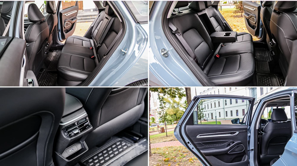 belgee s50 салон интерьер сиденья двери второй ряд