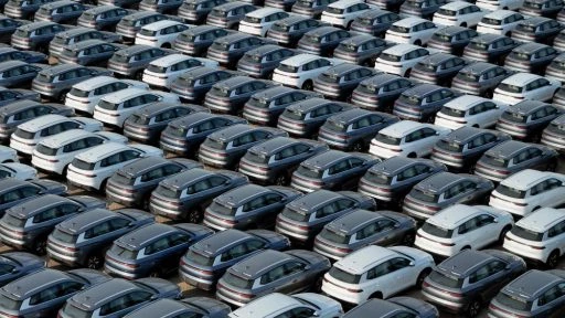 byd логистический центр автомобили парковка