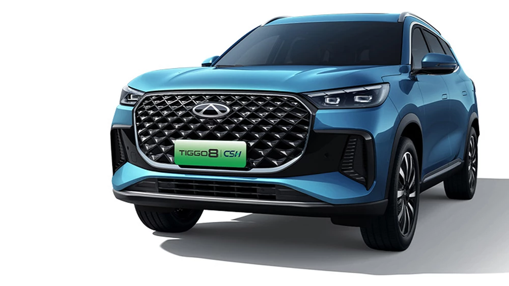 chery tiggo 8 chs сбоку спереди кроссовер пересдал euro-ncap краш-тест пять звезд